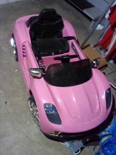 Pink sports car - sports,