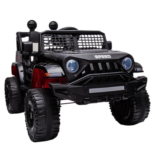 Black 12v kids car - 12v, power