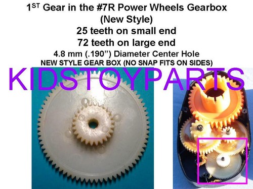 Power wheels gear - wheels,