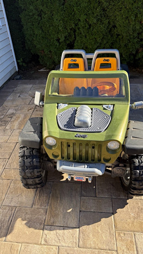 Power wheels jeep seater - power,