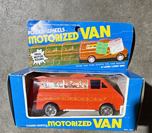 Power wheels motorized van - motorized,