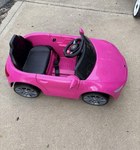 Pink power wheels - power,